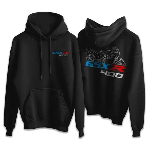 Suzuki GSX-R400 1986 Hoodie, Motorcycle Hoodie Pullover for Riders