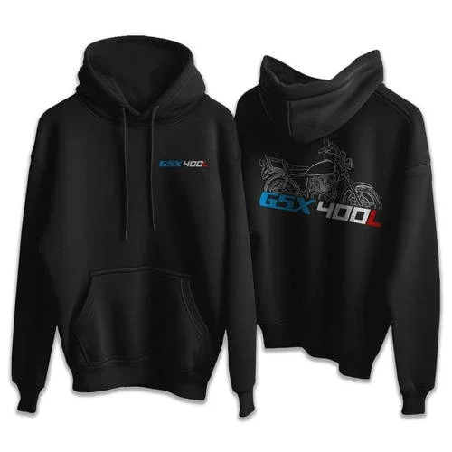 Suzuki GSX400L 1979-1982 Hoodie, Motorcycle Hoodie Pullover for Riders