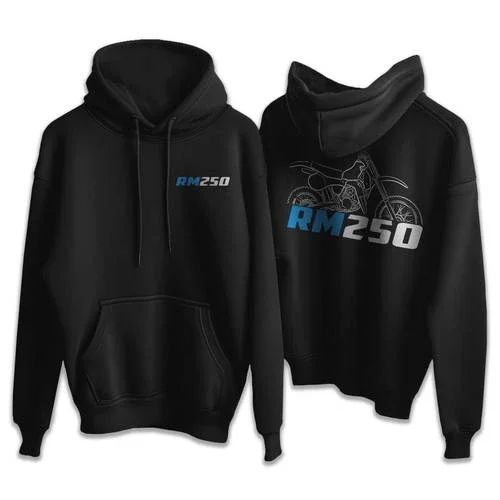 Suzuki RM250 1982-1983 Hoodie, Motorcycle Hoodie Pullover for Riders