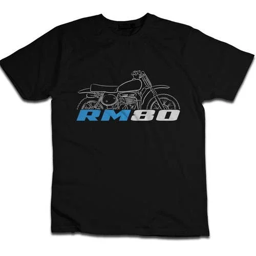 Suzuki RM80 1977-1978 T-Shirt, Motorcycle Tee for Riders