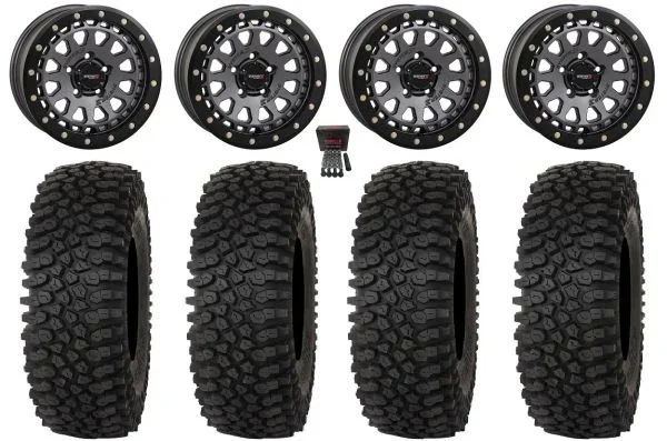 System 3 SB-6 15″ Wheels Gm (4+3) 35″ Roctane STX Tires CFMoto UForce U10 Pro / U10 XL Pro / ZForce Z10 / Z10-4