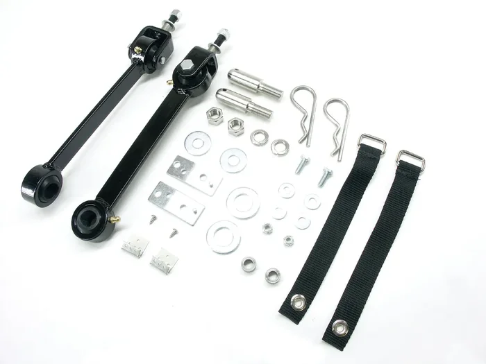 Teraflex 1713090 Front Swaybar Quick Disconnects for 84-01 Jeep Cherokee XJ & Grand Cherokee ZJ with 2-4″ Lift