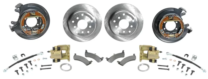 Teraflex 4354410 Rear Disc Brake Kit for 87-90 Jeep Wrangler YJ and 84-90 Cherokee XJ