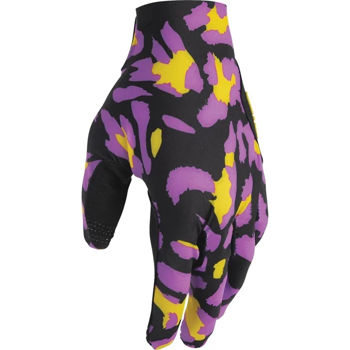 Thor SPORTMODE Cheetah Gloves – Yellow/Purple