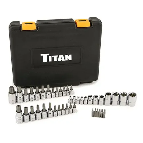 Titan Tools Master Star Bit Socket Set, 43 Pc. – 54137