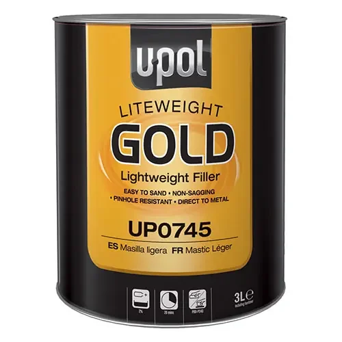 U-POL Liteweight Gold Lightweight Body Filler – UP0745