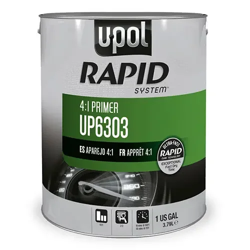 U-POL Rapid System 4 1 Primer, Gray