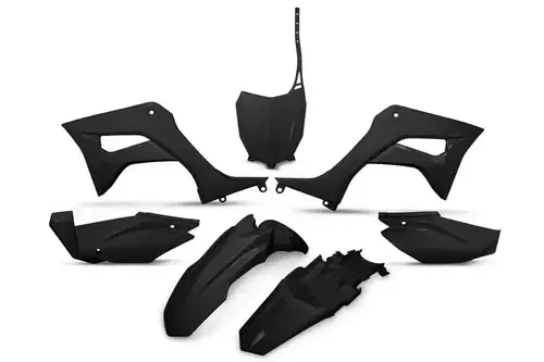 UFO Black Plastic Kit for Honda: CRF110F (2019-2023)