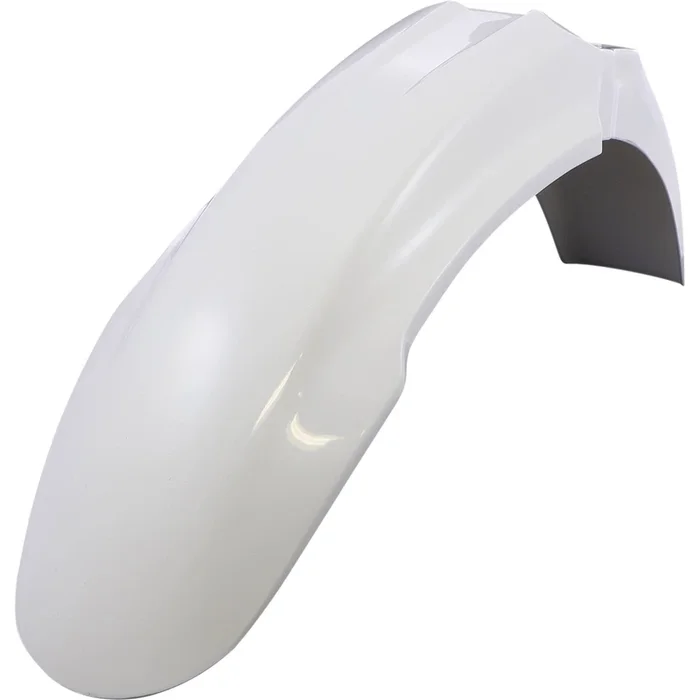 UFO Plastics Front Fender – White Fits Kawasaki [MPN: KA03736047]
