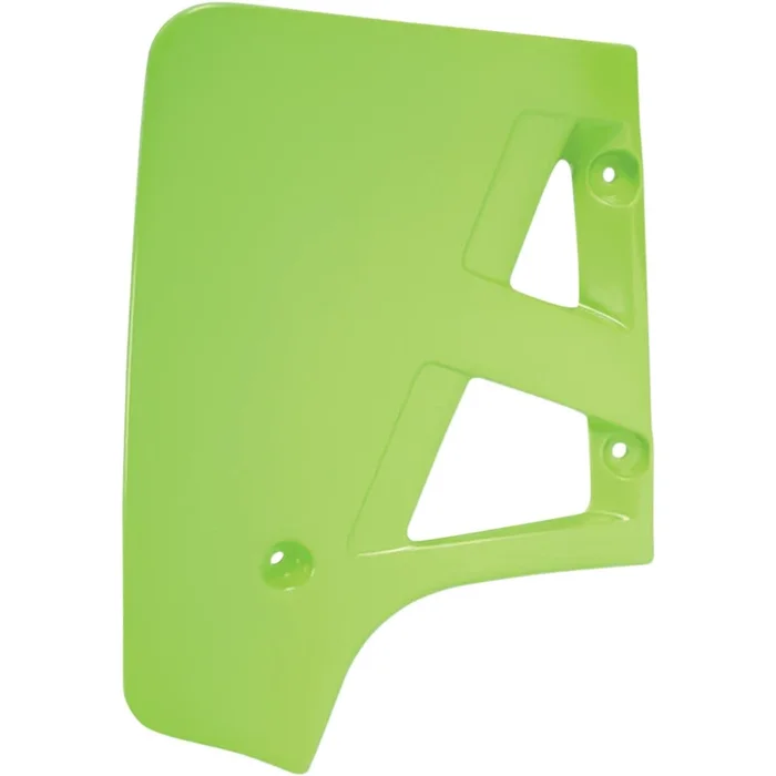 UFO Plastics Radiator Shroud – KX 125 86-87 – Green [MPN: KA02702026]