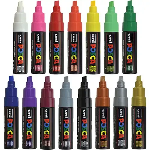 Uni-Posca™ 5/16″ Broad Marker