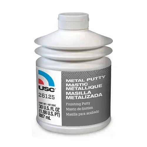 USC Metal Putty Polyester Finishing and Blending Putty, 30 oz. – 26125