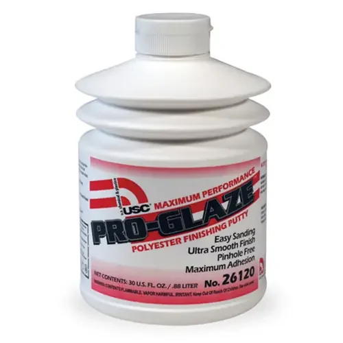 USC PRO-GLAZE™ Polyester Finishing Putty, 30 fl. oz. Pumptainer – 26120