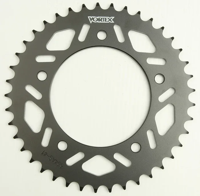 Vortex 3-654AS41 654AS-41 REAR SPROCKET STEEL 41T-520 BLK YAM