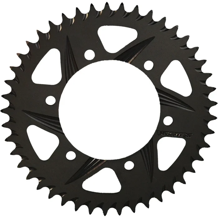Vortex F5 Rear Aluminum Sprocket Black Hardcoat – 520 – 48-Tooth [MPN: 251AK-48]