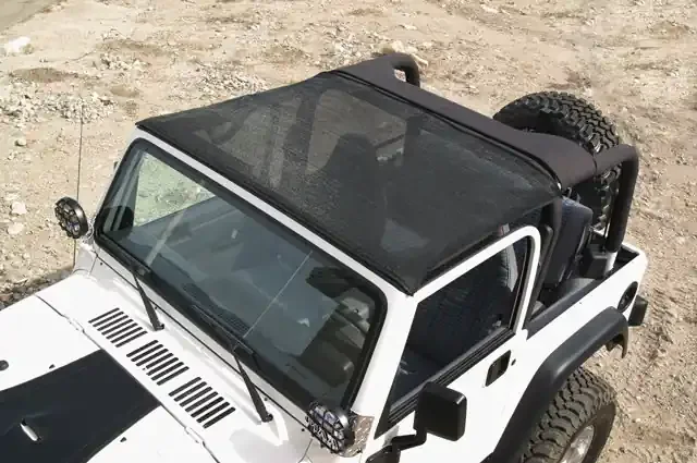 Warrior Products 1115 Breezer Top for 92-95 Jeep Wrangler YJ