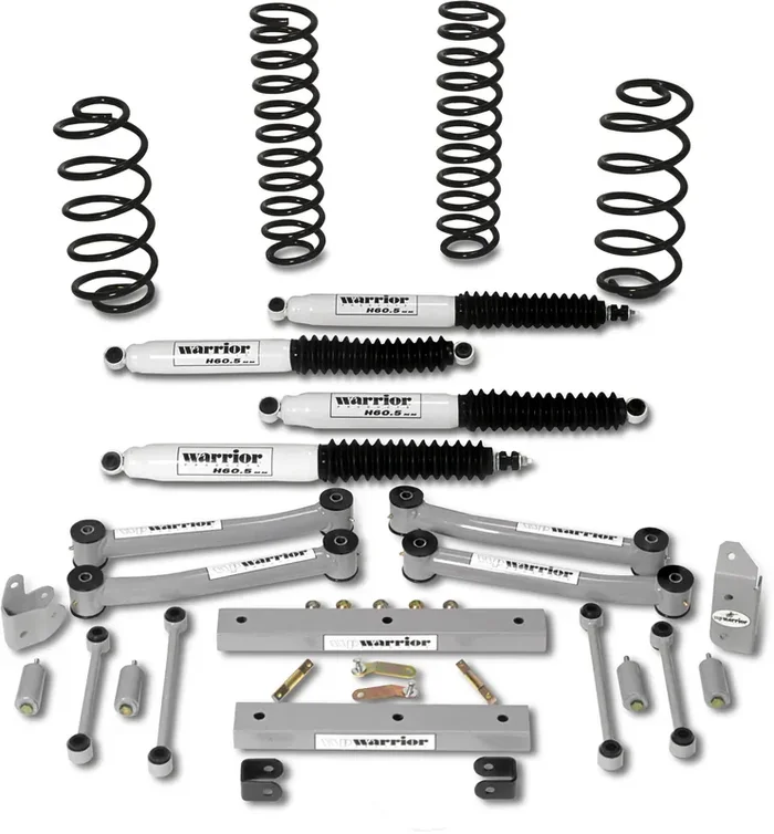 Warrior Products 30741 4″ Lift Kit for 03-06 Jeep Wrangler TJ & Unlimited