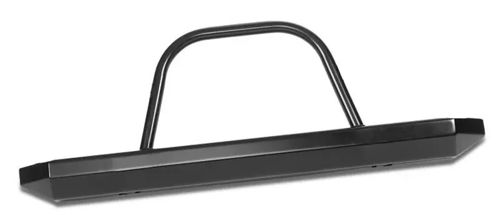 Warrior Products 57058 Rock Crawler Front Stubby Bumper with Stinger for 76-06 Jeep CJ5, CJ7, CJ8, Wrangler YJ, TJ & Unlimited