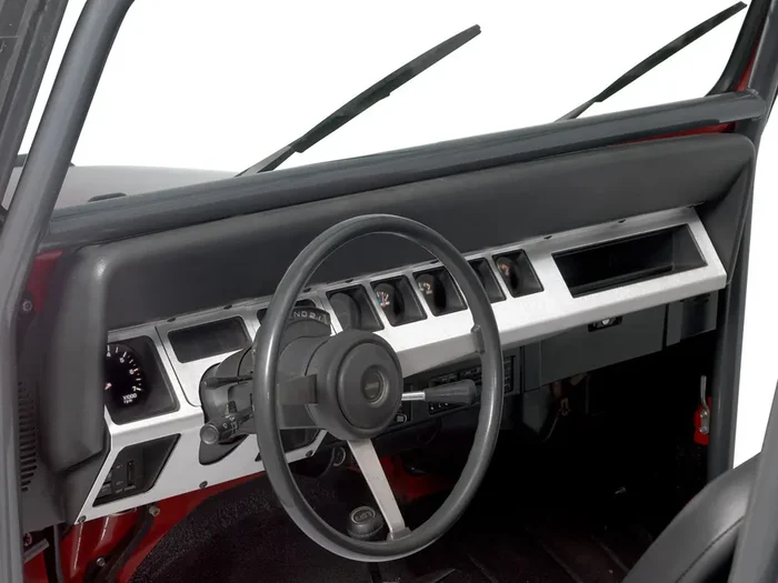Warrior Products Dash Panel Overlays for 87-95 Jeep Wrangler YJ