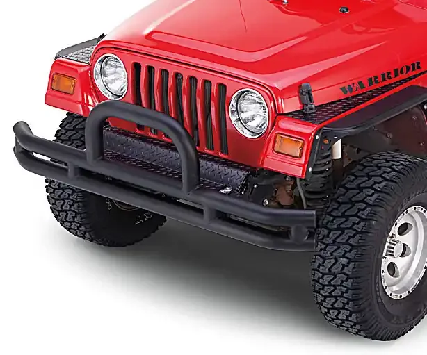 Warrior Products Front Frame Covers for 97-06 Jeep Wrangler TJ with Tubular Bumpers