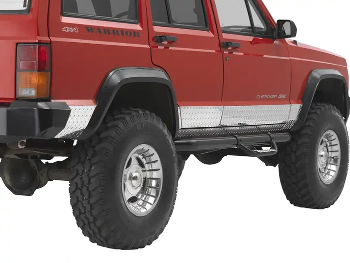 Warrior Products Sideplates for 84-01 Jeep Cherokee XJ 4 Door