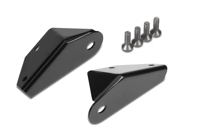 Warrior Products Windshield Light Brackets for 76-95 Jeep CJ-5, CJ-7 & Wrangler YJ