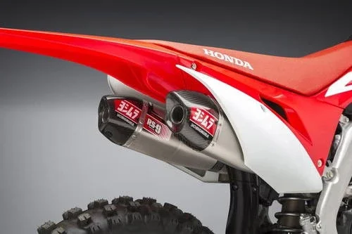 Yoshimura RS-9T Dual Stainless/Carbon Full System – 17-20 CRF450R/RX