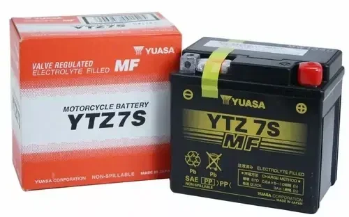 Yuasa YTZ7S Yamaha WR250X, R ’08-’13 AGM High Performance Activated 12v Battery