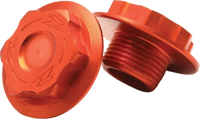 Zeta 634-8217 ZE58-2817 STEERING STEM NUT & BOLT ORANGE M20X27-P1.5 L=11.5