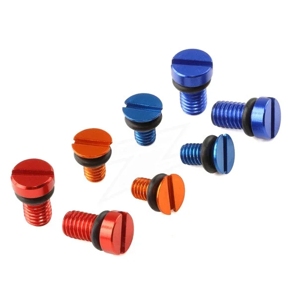 ZETA FF AIR VALVE CAP SCREW WP 2PCS H-BLUE