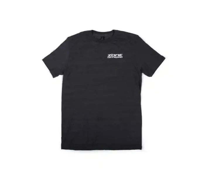 Zone Offroad Charcoal Gray Premium Cotton T-Shirt w/ Logos – Small ZONU9161S