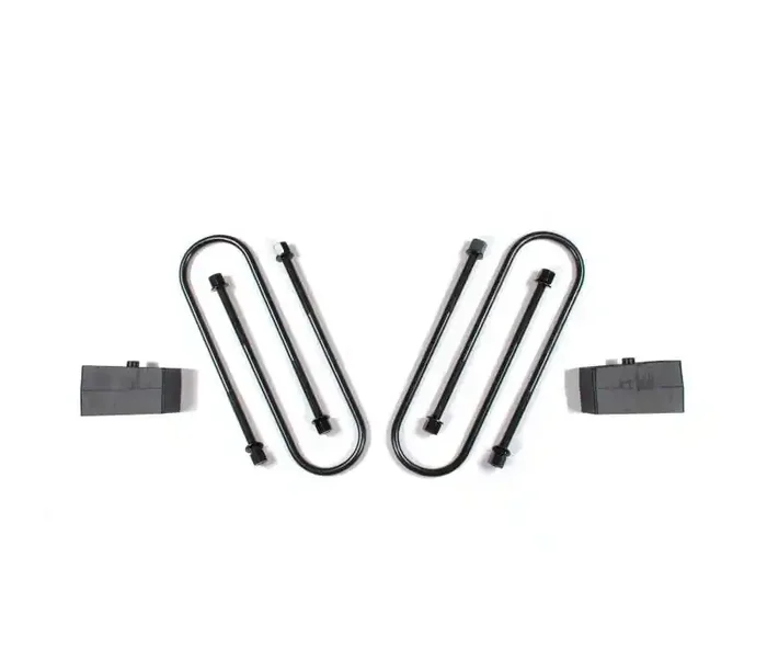 Zone Offroad Ram 3500 Rear 2in Block Kit – 4in U-bolts ZOND1207